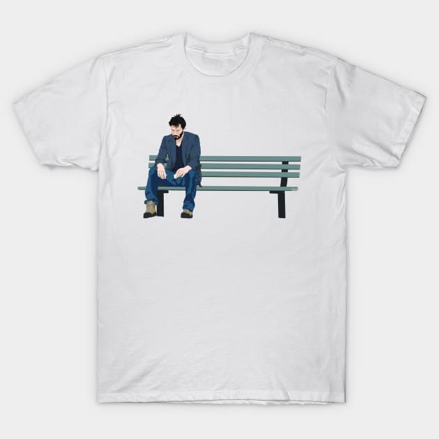 Sad Keanu T-Shirt by FutureSpaceDesigns